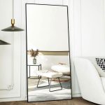 Full Length Mirror Wall Mirror Hanging or Leaning