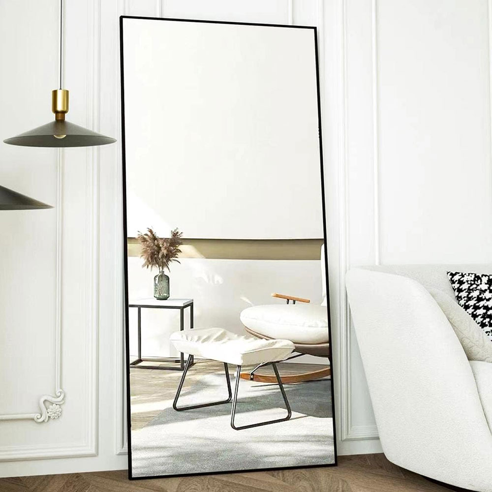 Full Length Mirror Wall Mirror Hanging or Leaning - Arch Mirror - 1