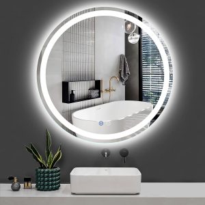 LED Round Backlit Mirror