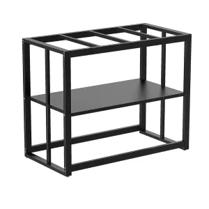 Fish Tank Stand, Metal Aquarium Stand with Storage, High Quality Steel Fish Tank Stand