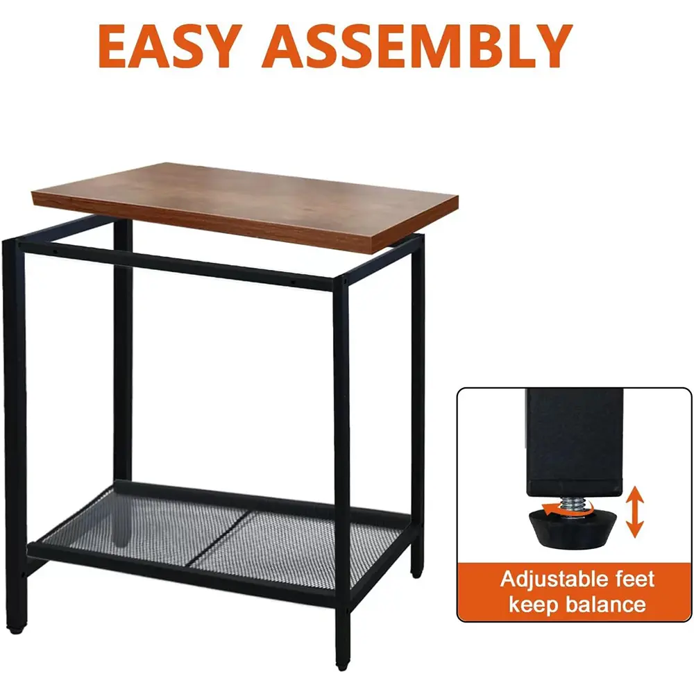 Side Tables Set of 2, End Table, Nightstand for Living Room, Bedroom, Office, Bathroom