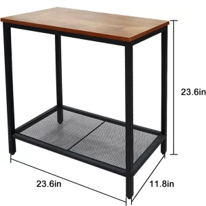Side Tables Set of 2, End Table, Nightstand for Living Room, Bedroom, Office, Bathroom